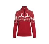 Dale of Norway - Women's Dale Christmas Sweater - Merinopullover, Gr. XS, rot/rosa (Red/Rose/OffWhite/Navy) (Red / Rose / Off White / Navy)