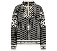Dale of Norway Leknes Damen Wollpullover Schwarz Weiss L