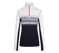 Dale of Norway Damen Pullover Rondane Sweater, Navy/White Mel/Raspberry, L