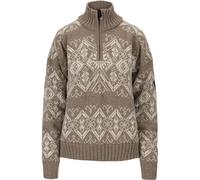 Dale of Norway - Women's Roset Windproof Sweater - Wollpullover, Gr. XS, braun (Mountainstone/OffWhite)