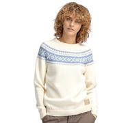 Dale of Norway Damen Vågsøy Sweater Pullover, Schmutzig-Neue weiße Schattierung, L