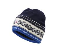 Dale Of Norway Dystingen Merino Hat Kopfbedeckung - Navy Offwhite Ultramarine - One Size