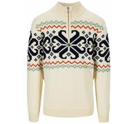 Dale of Norway Falkeberg Herren Merinopullover Weiss XL