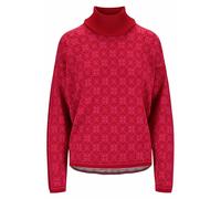 Dale of Norway Firda Damen Norweger Pullover Rot Weiss L