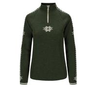 Dale of Norway Geilo Damen Merino Zip Wollpullover Grün S