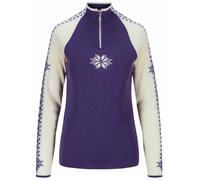 Dale of Norway Geilo Damen Merino Zip Wollpullover Lila M