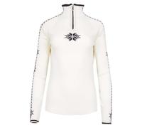 Dale of Norway Geilo Damen Merino Zip Wollpullover Weiss L