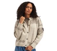 Dale of Norway Damen Hannah Cardigan Jacke (Größe M, beige)