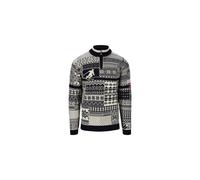 Dale of Norway - Ol History Sweater - Wollpullover, Gr. L, grau/schwarz (Navy/OffWhite/Raspberry)