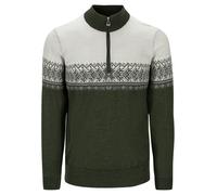 Dale of Norway Hovden Herren Merino Wollpullover Grün L
