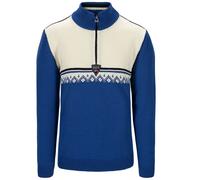 Dale of Norway Herren Lahti Sweater Wollpullover Blau/Weiß L