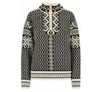 Dale of Norway Leknes Damen Wollpullover Schwarz Weiss XS
