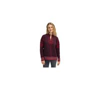 Dale of Norway Leknes Damen Strickpullover Schwarz Rot L