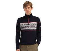 Dale Of Norway Rondane Sweater Blau, Herren Merino Freizeitpullover, Größe M - Farbe Navy - White - Raspberry ▶ %SALE 30% Merino