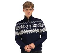 Dale Of Norway M Myking Masc Sweater, Black Brown Offwhite / XL, Herren Pullover