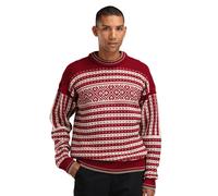 Dale Of Norway M Ramberg Masculine Sweater Herren Pullover - Redrose Mountainstone Sand Melange - L