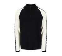 Dale Of Norway M Skarstind 1879 Masculine Merino Sweater Herren Pullover - Black Offwhite - L