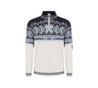 Dale Of Norway M Vail Masculine Merino Sweater Herren Pullover - Offwhite Smoke Midnight Navy - S