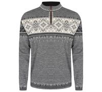 Dale of Norway Men's Blyfjell Knit Sweater Smoke/Dark Charcoal/Offwhite/Light Charcoal Smoke DrkCharc OffWhite LgtCha S