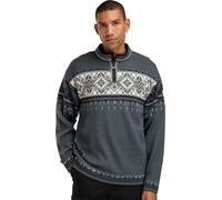 Dale of Norway Men's Blyfjell Knit Sweater Steel/Offwhite/Navy XXL