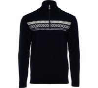 Dale of Norway Men's Dalestølen Merino Wool Sweater Navy Offwhite XXL