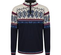 Dale of Norway Men's Vail Sweater Navy Navy Red Offwhite Indigo Blue S