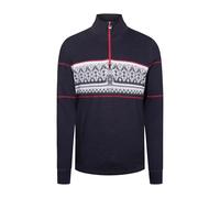 Dale of Norway Herren Pullover Rondane Sweater Marine/Rot/Off White, S