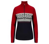 Dale of Norway Damen Women's Rondane Sweater Merinopullover Rot/Schwarz L