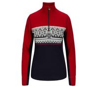 Dale of Norway Damen Women's Rondane Sweater Merinopullover Rot/Schwarz L