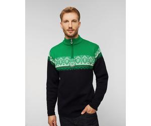 Dale Of Norway Moritz Herren-wollpullover 91391-c02 Dunkelblau;Grün L