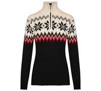 Dale of Norway Myking Fem Sweater black raspberry offwhite (F00) L