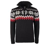 Dale of Norway Myking Herren Merino Wollpullover Schwarz 2XL