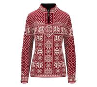 Dale of Norway Peace Fem Sweater redrose offwhite (B00) L