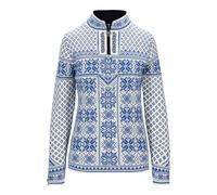 Dale of Norway Peace Damen Norweger Pullover Blau Weiss L