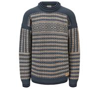 Dale of Norway Ramberg Herren Wollpullover Stahlblau Sand XL