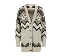 Dale Of Norway Skåla Cardigan Jacke - Sand Black Offwhite - XL