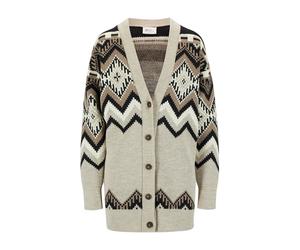 Dale Of Norway Skåla Cardigan Jacke - Sand Black Offwhite - XL