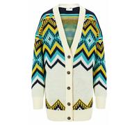 Dale of Norway Skåla Feminine Strickjacke Türkis Weiss M