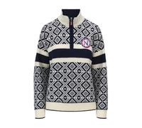 Dale of Norway Team Norway Cortina Damen Norweger Pullover Navy Weiß XS