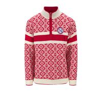 Dale of Norway Team Norway Cortina Herren Norweger Pullover Rot Weiß 2XL