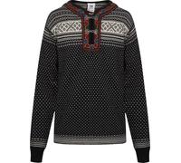 Dale of Norway Unisex Setesdal Sweater Norweigan Wool Black/Offwhite M
