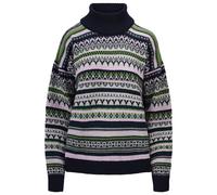 Dale of Norway - Women's Utsira Sweater - Wollpullover, Gr. L, grau (Marine/Pinegreen/LightCharcoal)