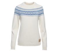 DALE OF NORWAY Vågsøy Sweater Damen Pullover Offwhite Blueshadow L