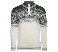 Dale of Norway Vail Unisex Sweater Weiss Dunkelgrün - XL