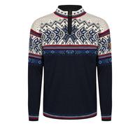 Dale of Norway Vail Masc Sweater midnightnavy redrose offwhite (C00) L