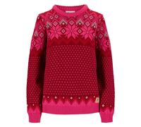 Dale of Norway Vilja Fem Sweater redrose allium raspberry (I01) L