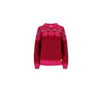Dale of Norway Vilja Fem Sweater redrose allium raspberry (I01) S