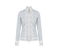 Dale Of Norway W Christiania Feminine Merino Jacket Damen Jacke - Offwhite Metalgrey - L