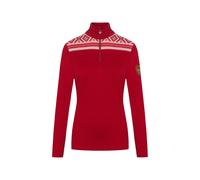 Dale Of Norway W Cortina Basic Sweater, Raspberry - Offwhite / M, Damen Outerwear
