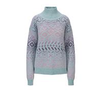 Dale of Norway - Women's Highland Sweater - Wollpullover, Gr. L, grau (SeaBlue/PinkOmbre)